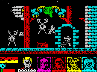 Defenders of the Earth screenshot 3 for ZX Spectrum